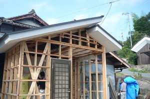 屋根もできました～