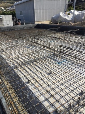 年始最初のお仕事は配筋検査～