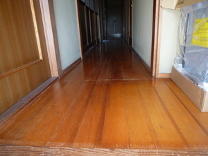 キッチン施工中に