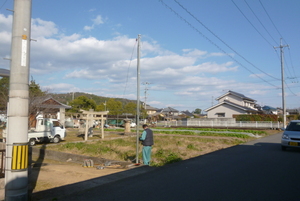 着工に向けて仮設工事