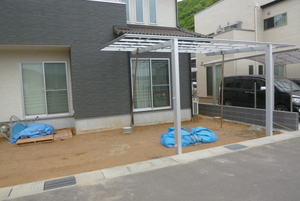 愛車を守るカーポート